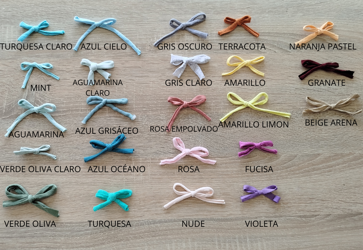 COLORES TRAPILLOS PARA CESTOS