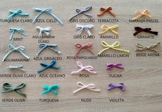 COLORES TRAPILLOS PARA CESTOS
