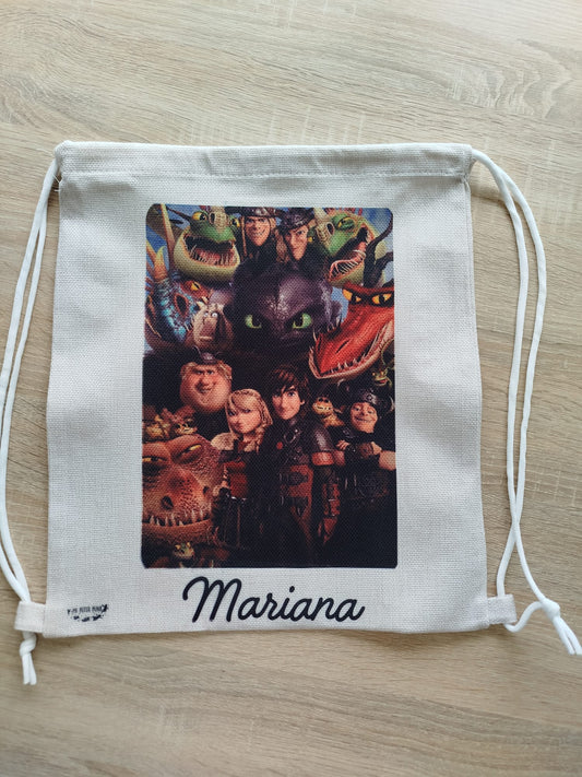 MOCHILA COMO ENTRENAR A TU DRAGÓN