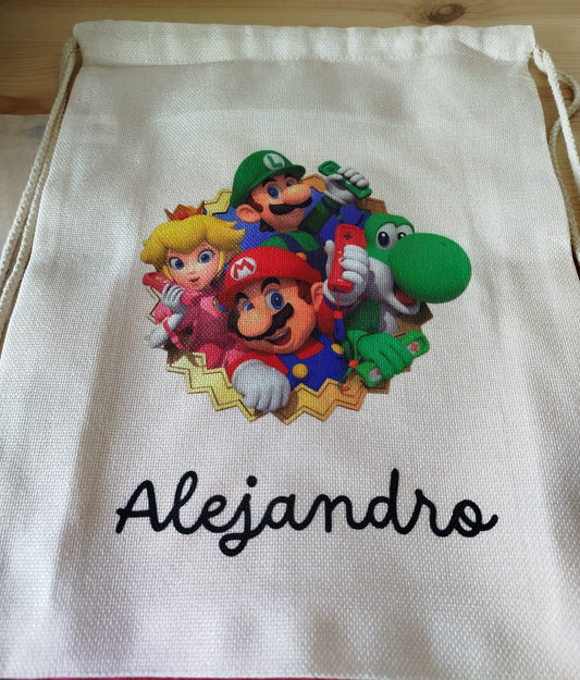 MOCHILA SUPER MARIO